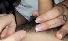 Mini blowjob for daddy's fun