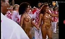 Brazilian teens dance naked at Carnaval